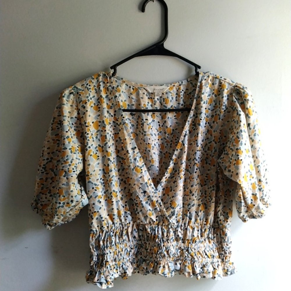 NWOT Sim & Sam Summer Floral Top